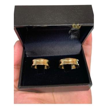 Imagem de Par de alianças ouro 18k 16gramas casamento noivado - SHEJU JOIAS