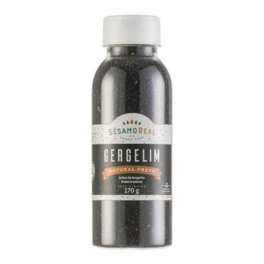 Imagem de Gergelim Natural Preto Sésamo Real 170g
