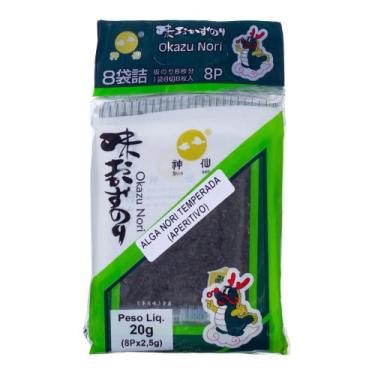 Imagem de Alga Marinha Nori Temperada okazunori Shinsen 20g