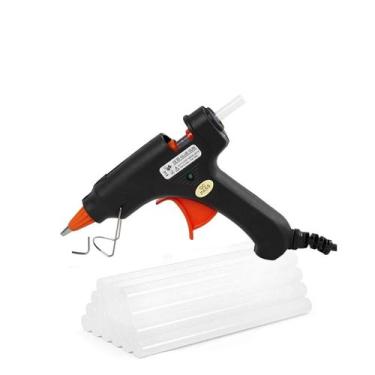 Imagem de 01 Mini Pistola De Cola Quente Bivolt Aplicador Bico Fino  - western 