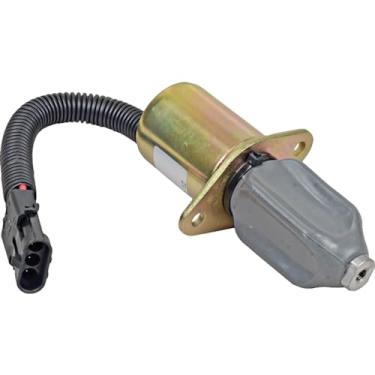 Imagem de DB Electrical Solenoide de desligamento 240-22035 para 12V Cummins Vários 6667993, 3832211, 3919422, 3927152, 3934171, 3934972, 1753ES12A6UC3B1, SA-4260-12, SA-4754-12, 129953-77803, 129953-77810