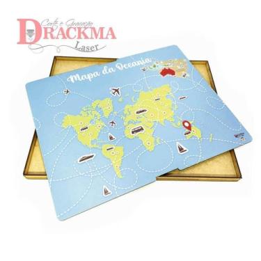 Imagem de Caixa para Mapa da Oceania - Drackma