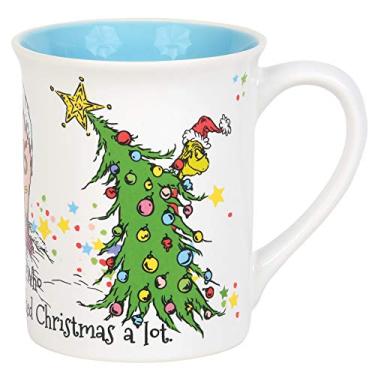Imagem de Department 56 Caneca de café The Grinch Cindy Lou Who, 473 ml, multicolorida, 6011014