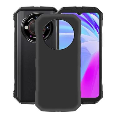 Imagem de KJYFOANI Capa para Doogee V30 Pro, capas pretas à prova de choque, capa de proteção antiarranhões com queda de 360°, capa de telefone de silicone macio ultrafina e fina para Doogee V30 Pro (6,5 polegadas) - Preto