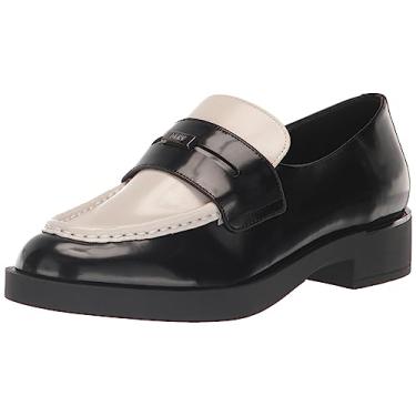Imagem de DKNY Mocassim feminino confortável Ivette-Dress Loafe Mule, Combo Blk/Peble, 6.5 Wide
