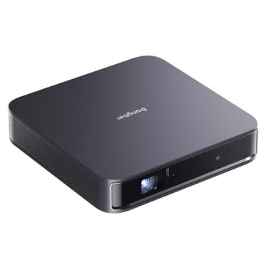 Imagem de Dangbei Atom Projetor Laser, 1200 lúmens ISO, 3D pronto, Netflix oficial, 1080p HD com entrada 4K HDR, tela de 180", HDR10, 2x5W alto-falantes Dolby Audio, para cinema com Wi-Fi e Bluetooth