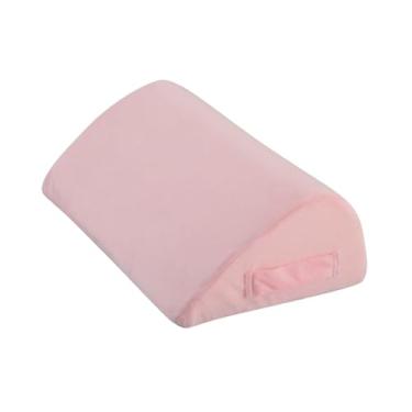 Imagem de Generic Almofadas de apoio para pernas Almofada de cunha para cama Presente Almofada ergonômica para pernas, joelhos e costas Almofada para a parte inferior, Rosa