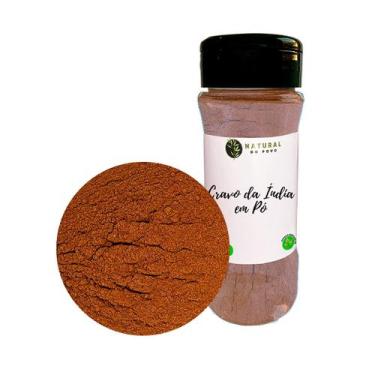 Imagem de Cravo da Índia em Pó Sabor Autentico Pote com Dosador 60g  - Natural d