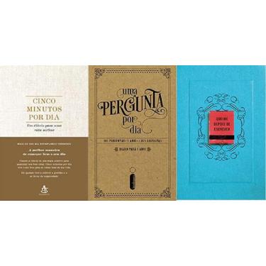 Imagem de KIT 3 LIVROS Cinco minutos por dia + Uma Pergunta Por Dia + Queime dep