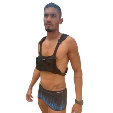 Imagem de Pochete De Peito Chest Bag Fitness Caminhada Porta Documento - Polo Cu