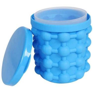 Imagem de Balde Forma De Gelo Silicone Ice Magic Cube - BALDE Para GELO - Vermix