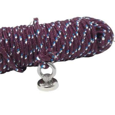 Imagem de Fixador Magnético 20mm Pesca Aprox. 6kg Ímã Neodímio Corda - OCCY