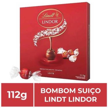 Imagem de Bombom de Chocolate Suiço Lindt Lindor, 1 Caixa de 112g