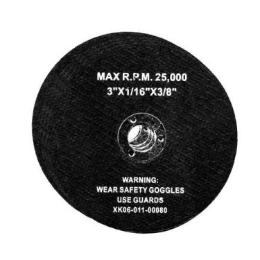 Imagem de Disco de Corte 3 Pol. para Cortador Pneumático Kit 5 Peças - EDA