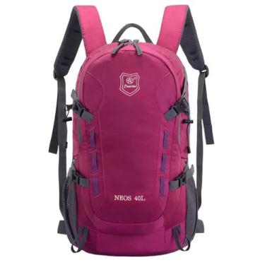 Imagem de Mochila Viagem Caminhada Trekking Acampamento Resistente 40L - Bless S