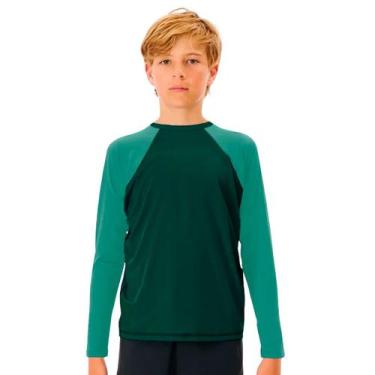 Imagem de Blusa UV Infantil Camiseta Menina Menino Piscina Verão Praia Férias - 