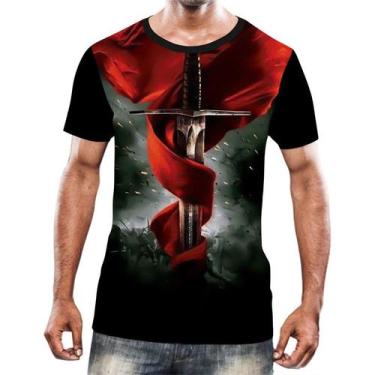 Imagem de Camisa Camiseta Cavaleiros Templários Cruzadas Armaduras 9 - Enjoy Sho