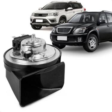 Imagem de Buzina Automotiva Fiamm Tiggo 2 2010 a 2022 Am80sx H Conector Byd Agud