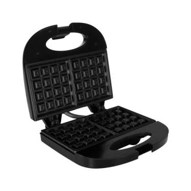 Imagem de Máquina de Waffle Aroma AWAF01I-01 Preta 750W 220V Agratto- Casa dos F