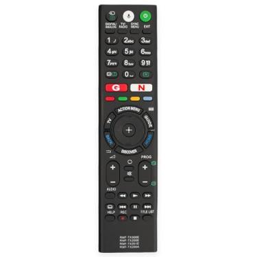Imagem de Beyution RMF-TX300E RMF-TX200E RMF-TX201E RMF-TX200A Controle remoto de voz de substituição compatível com Sony TV KD-65XE8505 KD-65XE8596 KD-43XE8005 KD-43XE8077 KD-43XE8099 KD-43XE8099 9XE80 04