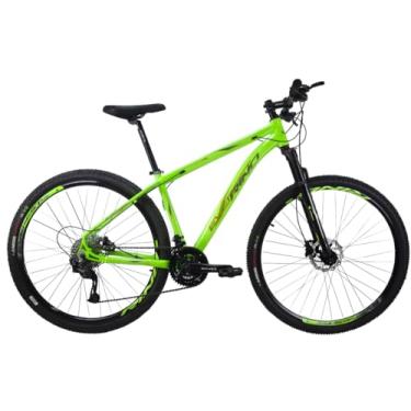 Imagem de BICICLETA ARO 29 RINO EVEREST TRAS. ALIVIO - 27V - 1.0 (Verde, 17)