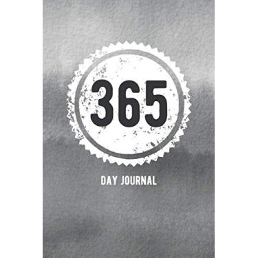 Imagem de 365 Day Journal - One Page A Day | Unlined | Undated | 6x9 Daily Dairy | Grayish Black Watercolor Effect Cover: Daily Diary for 365 days of Journaling. Gift for Family and Friends