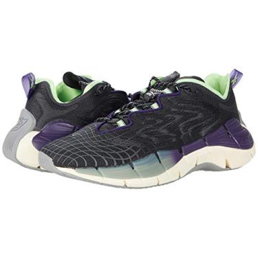 Imagem de Reebok Tênis feminino Zig Kinetica II, Core Black/Dark Orchid/Neon Mint, 38