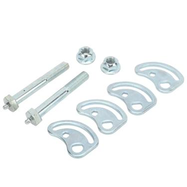 Imagem de Hihaha Kit de alinhamento e rodízio frontal No.K100026 para Chevy Silverado 1500 1999-2006 2008-2018/frontal/plástico de metal durável/1 conjunto prateado