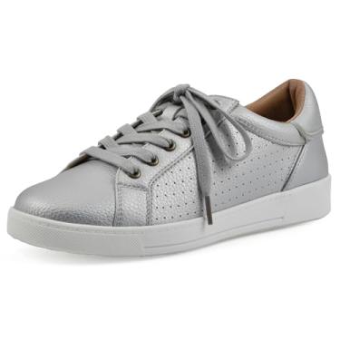 Imagem de White Mountain Tênis Uniforme, Prata/lisa, 35