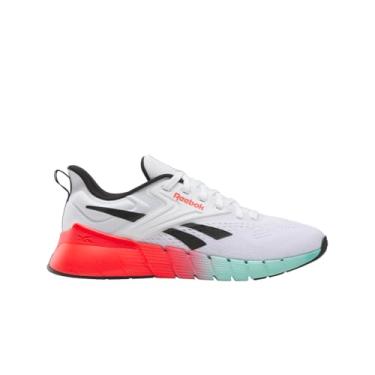 Imagem de Reebok Tênis masculino Nano Gym, Calçado branco/preto/vermelho energético, 43