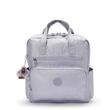 Imagem de Kipling Mochila de fraldas Audrie Metallic, Lilás fosco metálico, 13.25''L x 14.5''H x 0.75''D