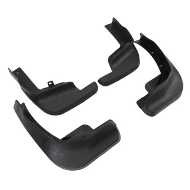 Imagem de Akozon 4pcs Car Flha de Lama para Qashqai 2015-2021 - Conjunto de Guarda -respingos Pretos, Protetores de Pneus Resistentes Ao Impacto para Rodas Dianteiras e Traseiras