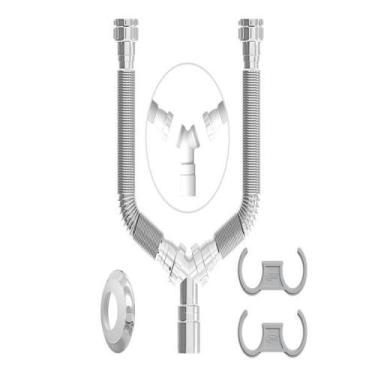 Imagem de Sifão Extensível Duplo Cromado1.1/2 Censi 7159 - ANAUGER