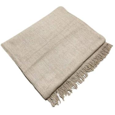 Imagem de Manta Para Sofa Gigante Casal Luxuosa De Canto 2,40m x 1,80m Algodão -