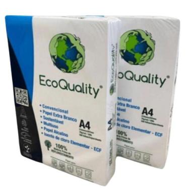 Imagem de Papel Sulfite A4 EcoQuality 500 Folhas 75g