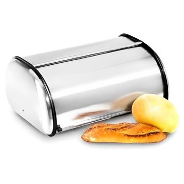 Imagem de Porta Pão em Aço Inox e Plástico 35cm