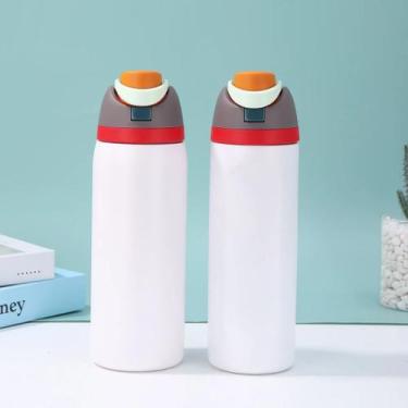 Imagem de Garrafa Termica 570ml/720ml/960ml Compacta Com Alça e 2 bicos Ideal Es