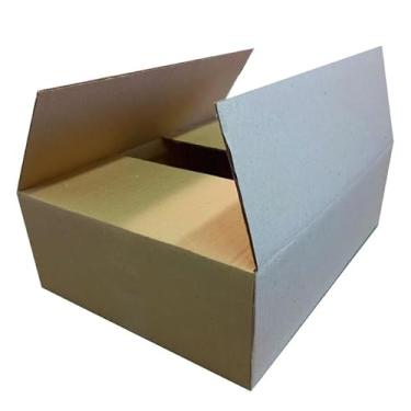 Imagem de 10 Caixa de Papelão 40 X 30 X 15 Correios Sedex E-commerce Transportadora Mudança
