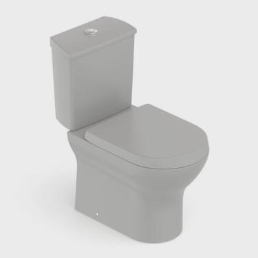 Imagem de Kit 3 Vaso Sanitários com Caixa Acoplada e Assento Soft Close Nexo Roca