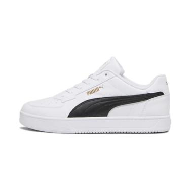 Imagem de PUMA Caven 2.0 Tênis masculino, Puma branco-puma preto e dourado, 46