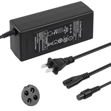 Imagem de YAREMYEYE Carregador De Substituição De 70 W 63 V Com 4 Pinos Para Segway Ninebot S/Mini Pro/Mini Lite / L8 / One A1/ One S2/ S-Max, N3M240, N3Mm240, Kit De Kart, Gokart Pro4 Com 4 Pinos