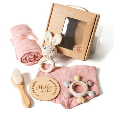 Imagem de Conjunto de presentes para bebês Youuys para recém-nascido com coberto