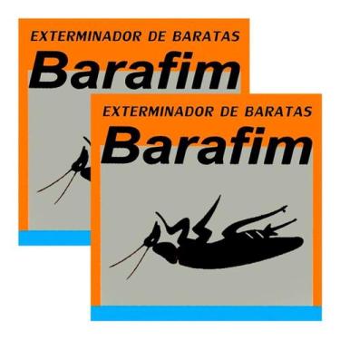 Imagem de Kit 2 Iscas Mata Baratas Barafim Inseticida