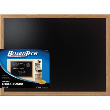 Imagem de Cra-Z-art Quadro de giz, moldura clássica de madeira, 43 x 58 cm (12140-4)