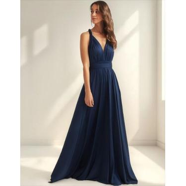 Imagem de Vestido Madrinhas Longo Varias Formas De Uso Multiformas - Casual Dres