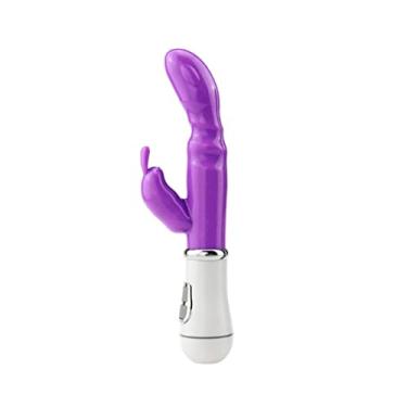 Imagem de Vibrador Rabbit De Ponto G Com Estimulador Clitoriano E Vaginal Recarregável Clitoris Feminino