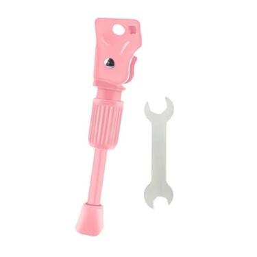 Imagem de menolana Suporte de bicicleta infantil, suporte de perna de bicicleta, para apoio de pé, de ferro de um lado para bicicletas de estrada BMX, for 12inch Wheels