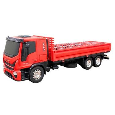 Imagem de Caminhão Iveco Tector Dropside Sortido 341 - Usual Brinquedos, Sortido