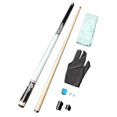 Imagem de CQBXRD Bastões de taco de bilhar de bordo de 1/2 para adultos - bastões de sinuca profissionais, bastão de taco de bordo canadense de 147 cm/58 pol com pontas de 10,5 mm/11,5 mm/13 mm (Um taco de