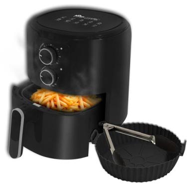Imagem de Air Fryer Fritadeira Preta 4,2L 1650w 127V Kian c/ Forma Af-103, Preto